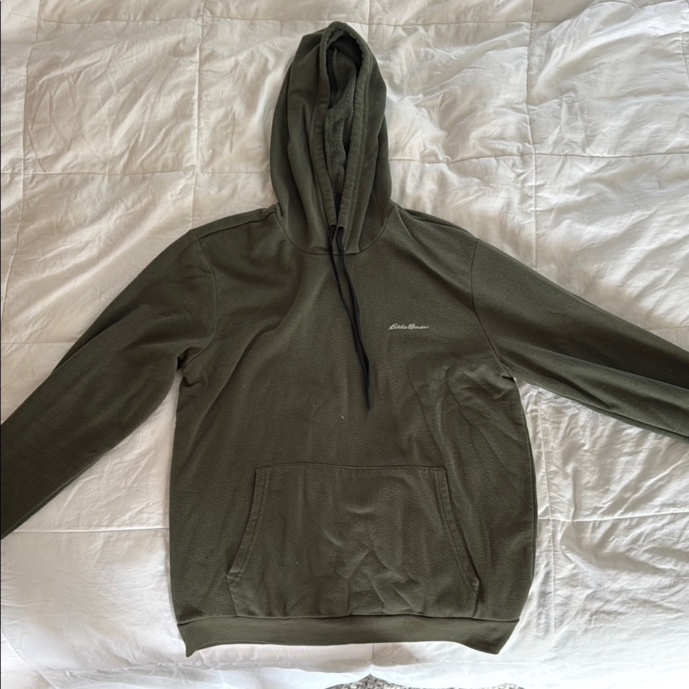 Olive Green Eddie Bauer Hoodie